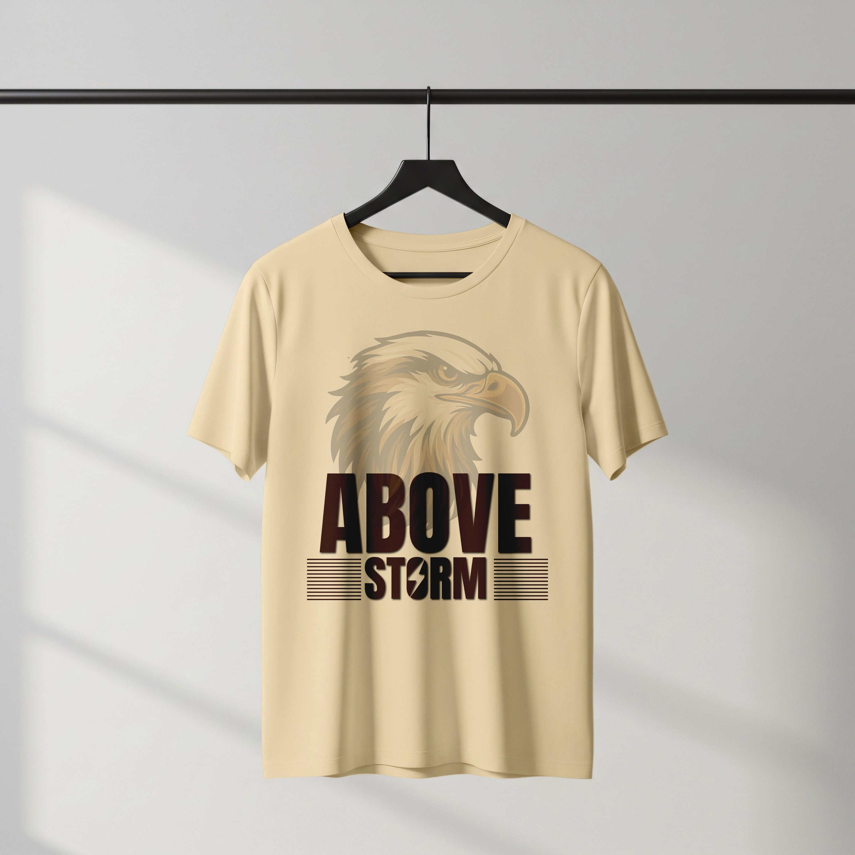 Above Storm Premium Drop Shoulder Premium T-Shirt