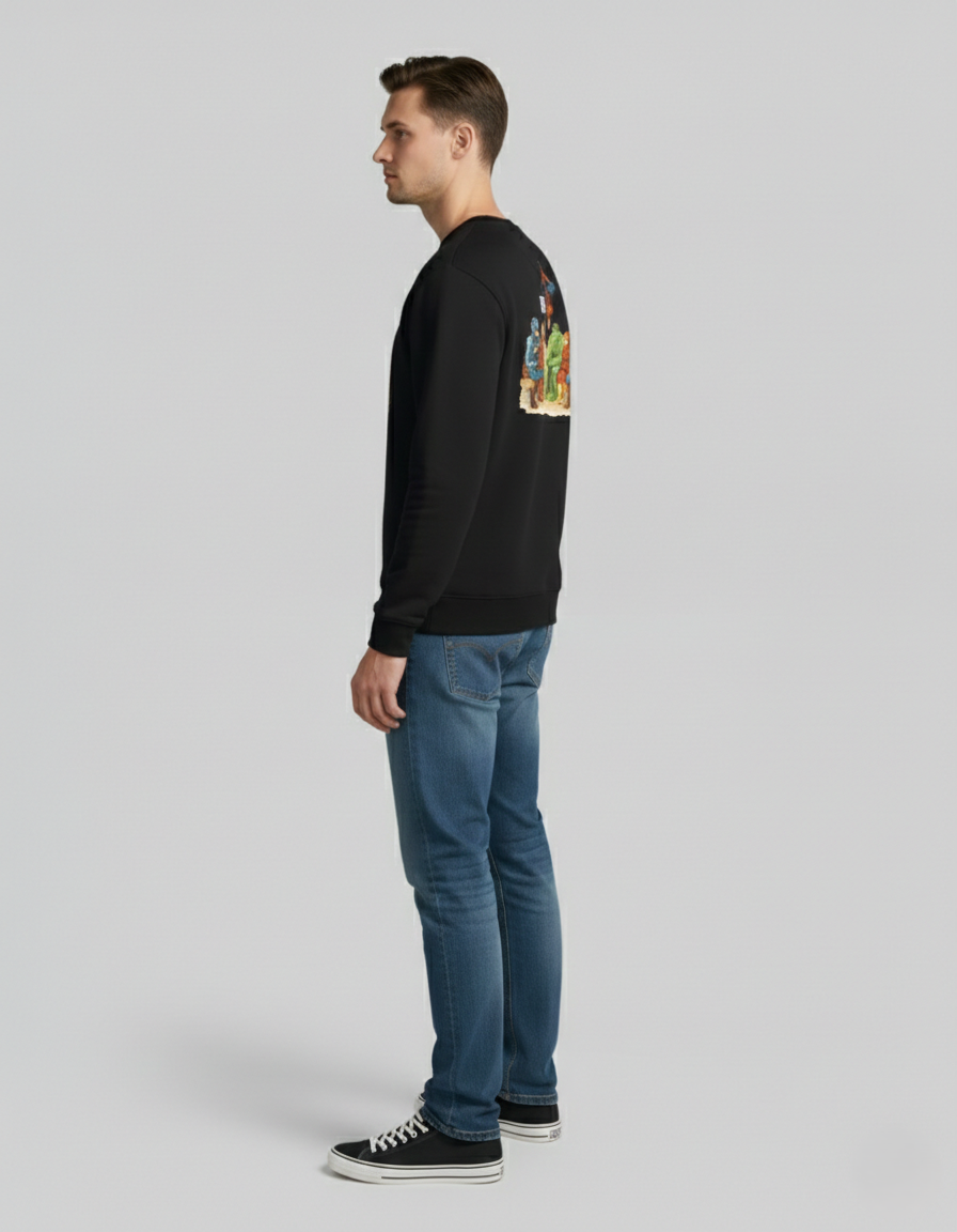 How I Saved the World? Full Sleeve Sweatshirt