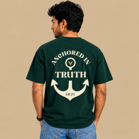 Anchored In Truth Premium Drop Shoulder T-Shirt
