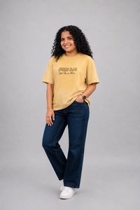 Kavod Lifestyle John 3:16 Embroidery Oversize T-Shirt