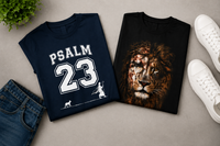 Kavod Lifestyle Psalm 23 & Maranatha Cotton T-Shirt Combo