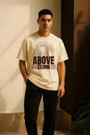Above Storm Premium Drop Shoulder Premium T-Shirt
