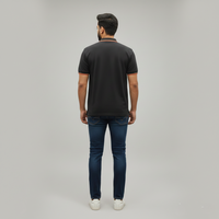 Kavod Men's Premium POLO T-SHIRT Black Color