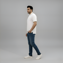 Kavod Men's Premium POLO T-SHIRT White Color