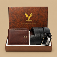 Perfect Gifting Combo Box Leather Belt & Wallet