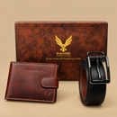 Perfect Gifting Combo Box Leather Belt & Wallet