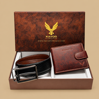 Perfect Gifting Combo Box Leather Belt & Wallet
