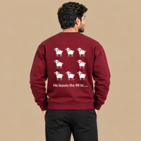 Sheep99 Maroon Sweatshirt