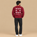 Sheep99 Maroon Sweatshirt