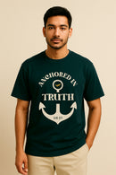 Anchored In Truth Premium Drop Shoulder T-Shirt