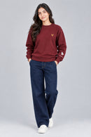 Sheep99 Maroon Sweatshirt