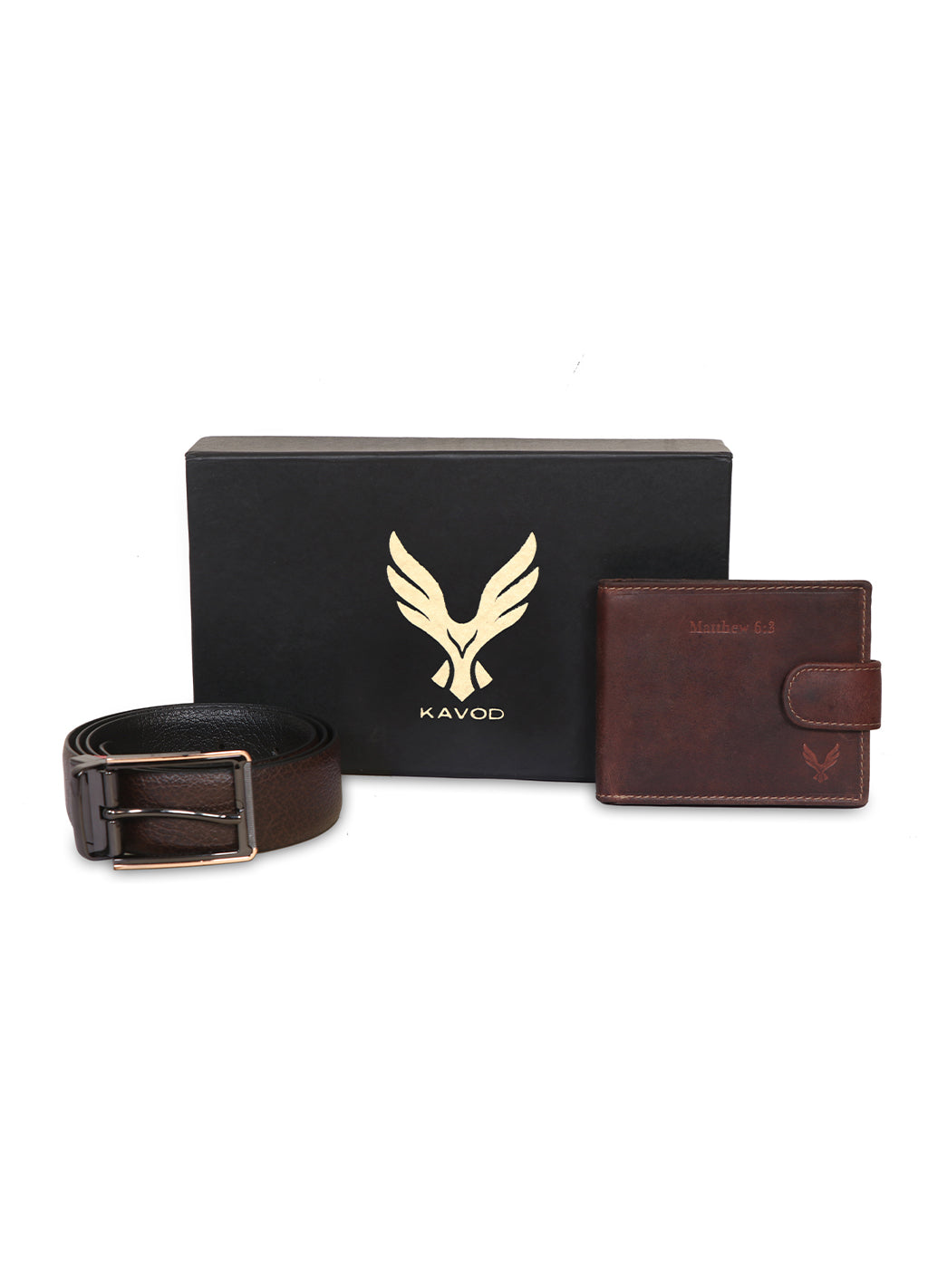 Perfect Gifting Combo Box Leather Belt & Wallet