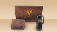 Perfect Gifting Combo Box Leather Belt & Wallet